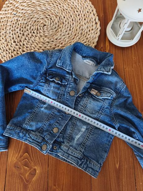 Riflová bunda name it modrá 116, name it,116