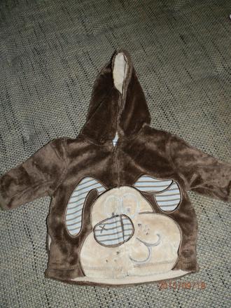 Psíčková hrubá mikinka, 62