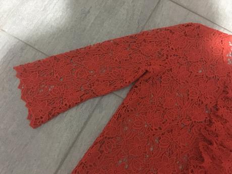 Čipkový top, xl