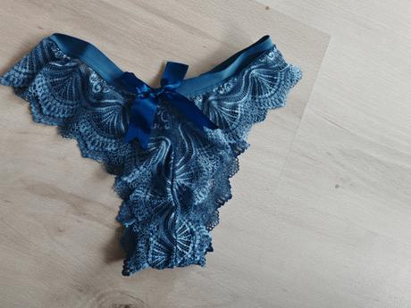 Sivimodre nohavičky s mašľou m,l, m