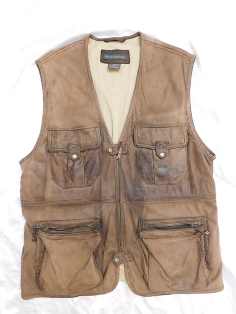 Kvalitna kožena vesta, l