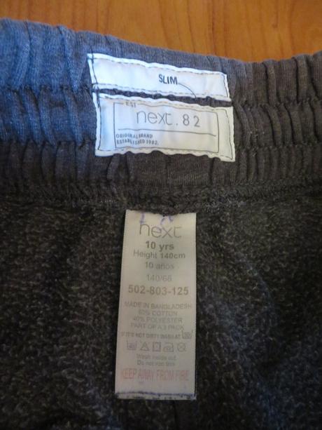 Tepláky na donosenie - veľ. 140 - zn. next, next,140