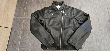 Koženka bundička zn. h&m, veľ. 134/140, top stav, h&m,134
