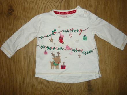 Tričko s dlhým rukávom -62, f&f,62