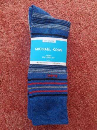 Michael kors pánske ponožky 4 páry veľkosť 40-46, michael kors,40 / 42 / 44 / 46