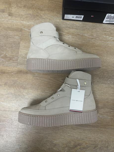 Vyteplené snehule th, tommy hilfiger,40