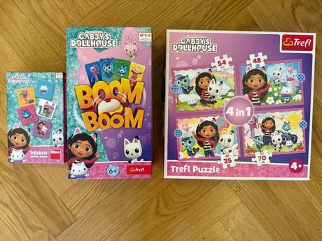 Hry gabby dollhouse, 