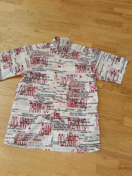 Pánska košeľa s potlačou, m