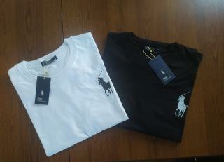 Pánske trička  znak vyšitý, ralph lauren,xl