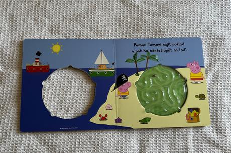 Kniha najdi cestu peppa pig,
