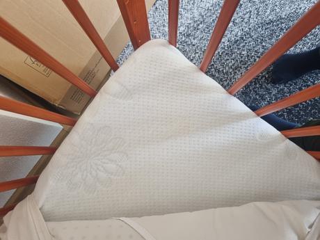 Detska postielka s matracom, šírka (cm): 60,dĺžka (cm): 120