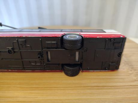 Kovový trolejbus rappa 1/72, na diely, 16 cm, 