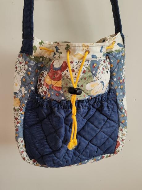 Patchwork taška pre mamičky, 