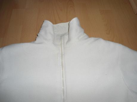 Kremova obojstranna bunda, xl