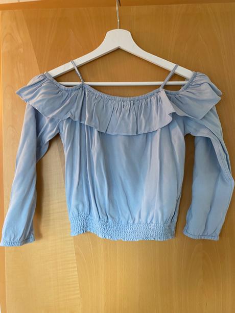 Bluzka na ramienka, h&m,140