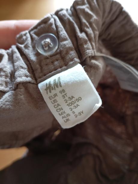 Kraťasy na traky, h&m,98