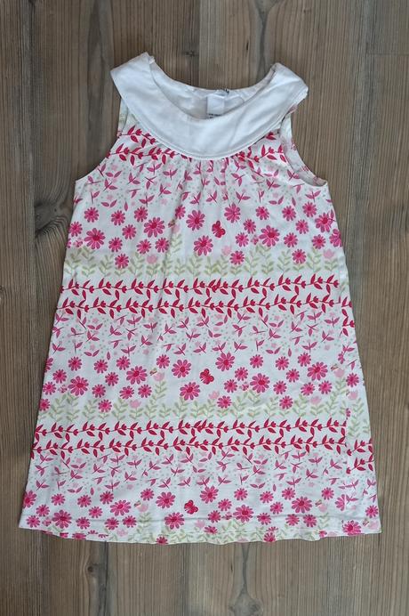 Kvetinove saty vel.110/116, h&m,110