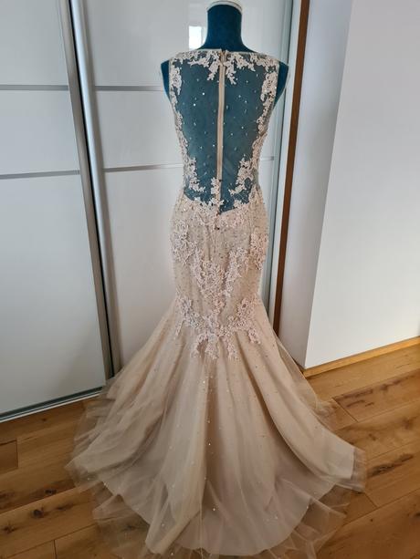 Luxusne nove spolocenske/svadobne saty vel.36, s