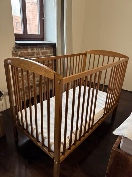 Drevená postieľka 60x120, šírka (cm): 60,dĺžka (cm): 120