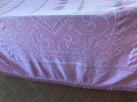 Vintage bavlnena deka na postel,