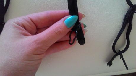 Čierny podväzkový pás + nohavičky + samodržky, m / s