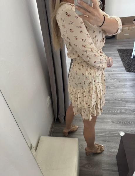 Kvetovane saty, house,xs