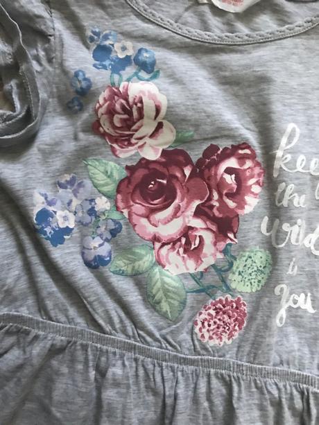 Šaty ruža 6-8 rokov, h&m,122