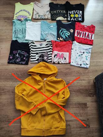 Balík tričiek 134, 140, 134