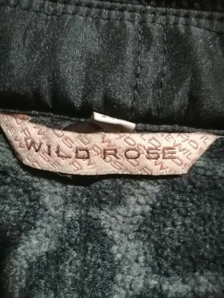 Čierna prešívaná bunda wild rose, xxl