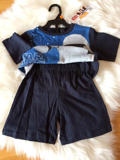 Chlapčenské letné pyžamo star wars - 3 farby., disney,104 / 116