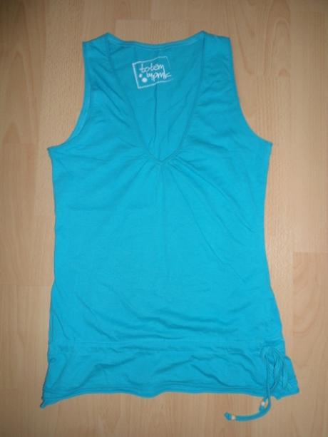 Dlhsie modre tricko, s