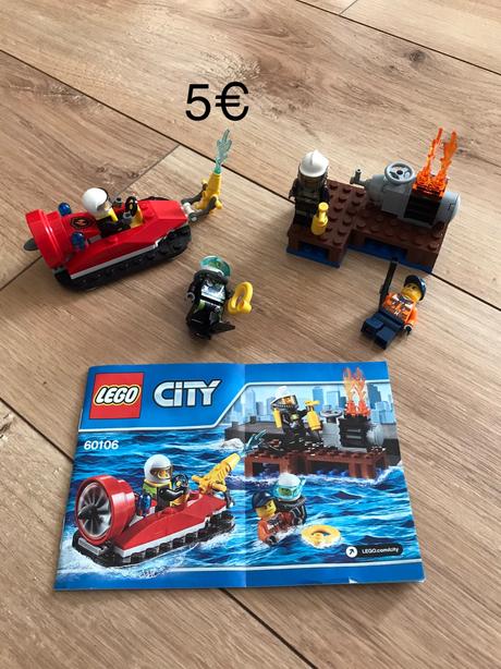 Lego city - hasiči štartovacia sada, 