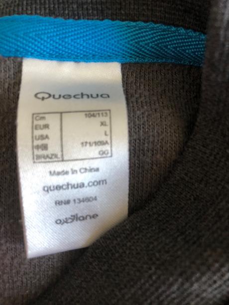 Športová mikina zn. quechua, quechua,xl