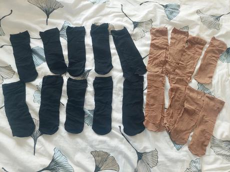 Dámske členkové silonky esmara 18 párov, esmara