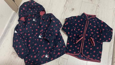 Prechodná bunda plus mikina 98/104, tchibo,98