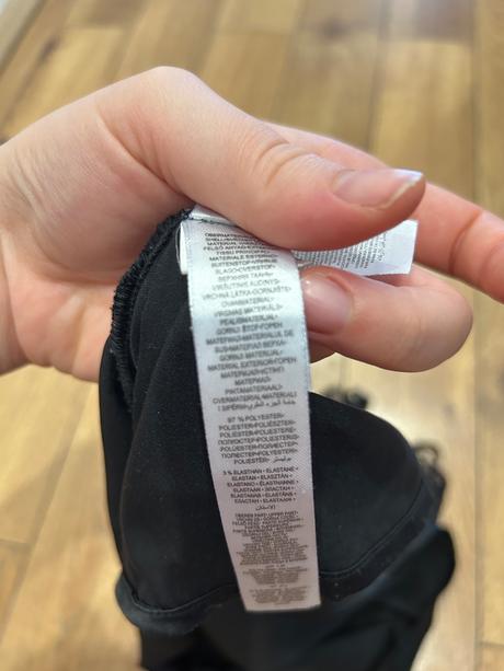 Čierny čipkovaný top, new yorker,s