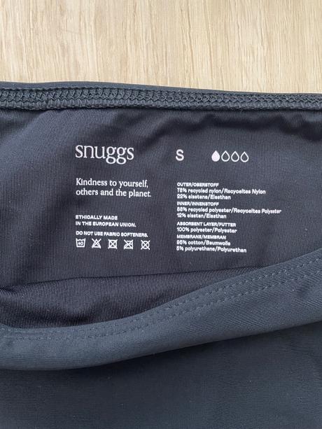 Menstruacne plavky snuggs, velkost s, s