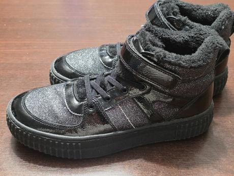 High-top" zateplene tenisky  na platforme, baťa,37