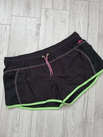 Čierne športové kraťasy adidas, adidas,m