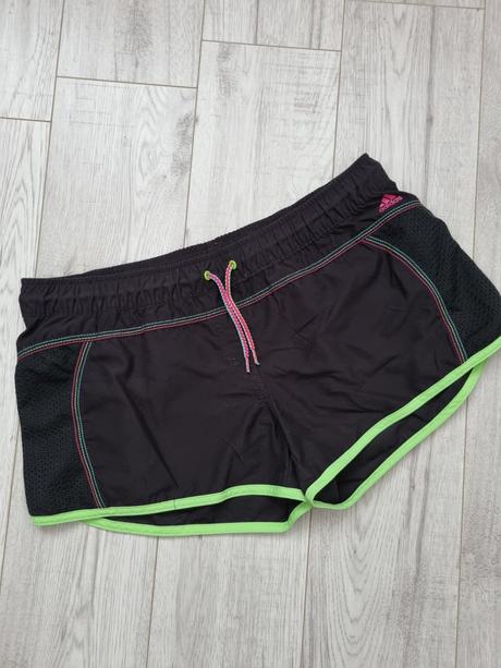 Čierne športové kraťasy adidas, adidas,m
