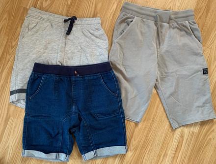 3x letne kraťasy 140-146, primark,140