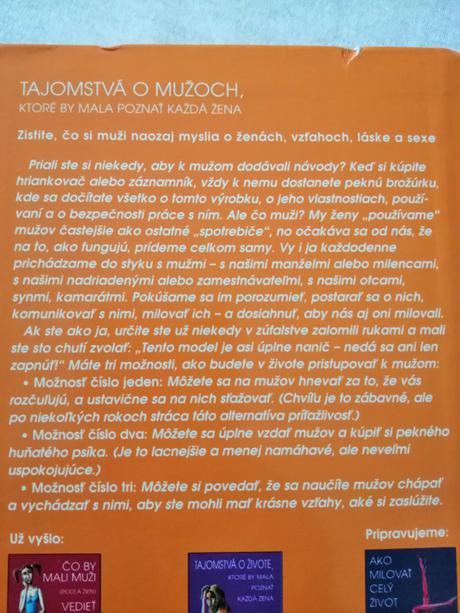 Tajomstvá o mužoch ktoré by mala poznať každá žena, 