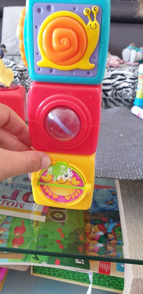 Fisherprice zvukové kocky, 