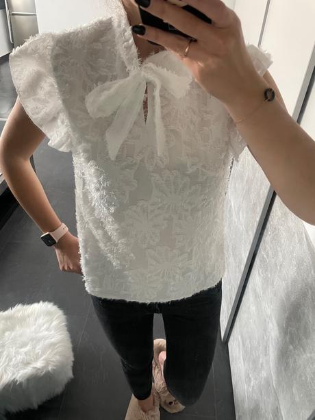 Vzorovana letná bluzka, zara,xs