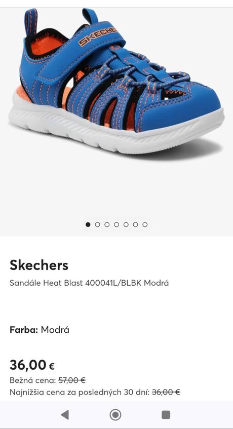 Sandále skechers vel.35, skechers,36