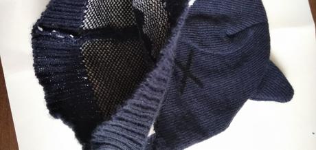 Tmavomodrá čiapka s očkom, kik,116