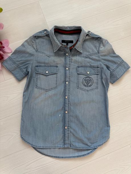 Gucci - denim košeľa, s