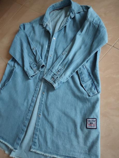 Dámska riflova košeľa,sako zn.diverse, s