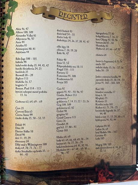 Kniha tajomný svet obrov, škriatkov, víl a iných b, 