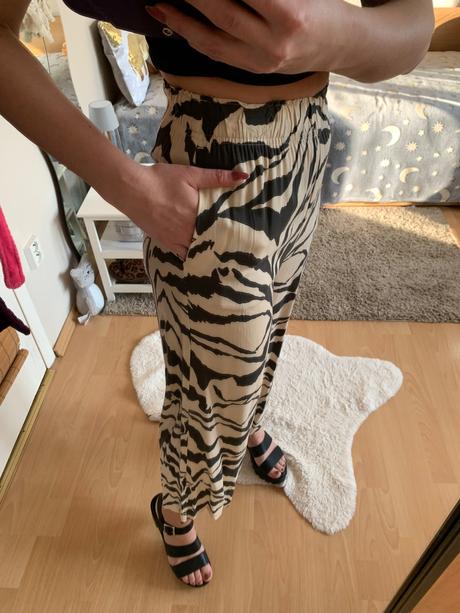 Dámske letné 7/8 nohavice, h&m,xs